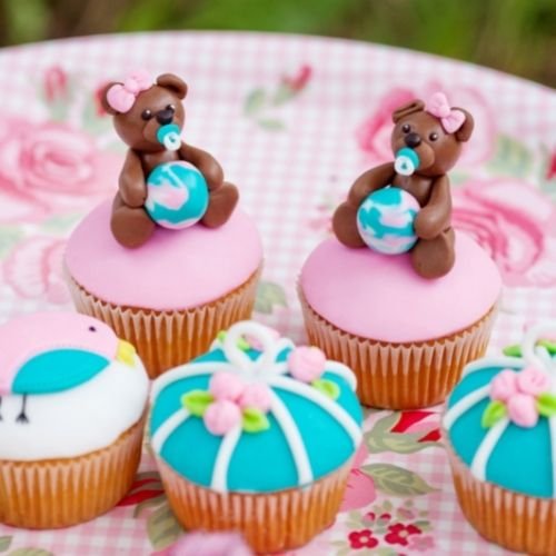 Cupcakes para Baby Shower