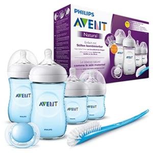 Philips AVENT Biberón anticólico con ventilación AirFree Set de regalo para  recién nacido con Snuggle, rosa, SCD307/02